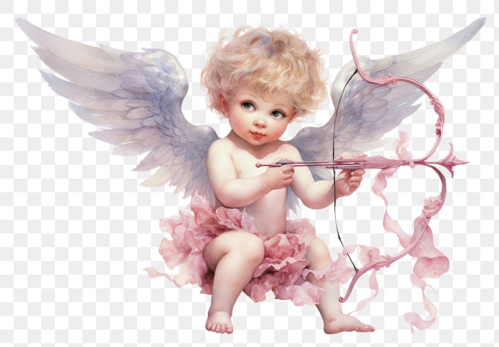 PNG Angel cupid baby representation.