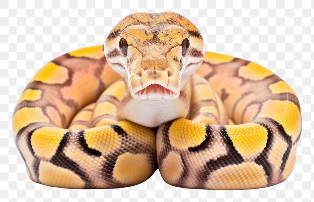 PNG  Ball python reptile animal snake.