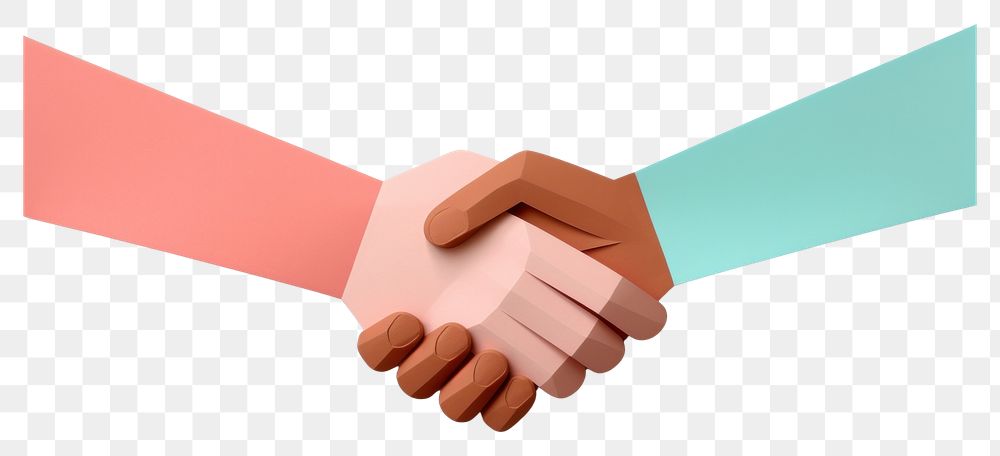 PNG Business handshake togetherness medication agreement.