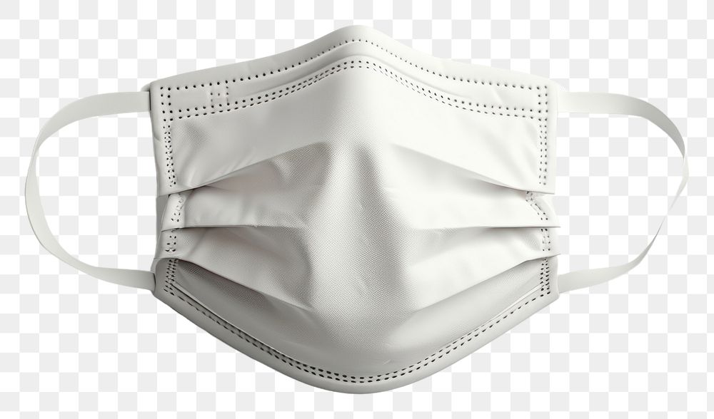PNG Face mask mockup white accessories accessory.