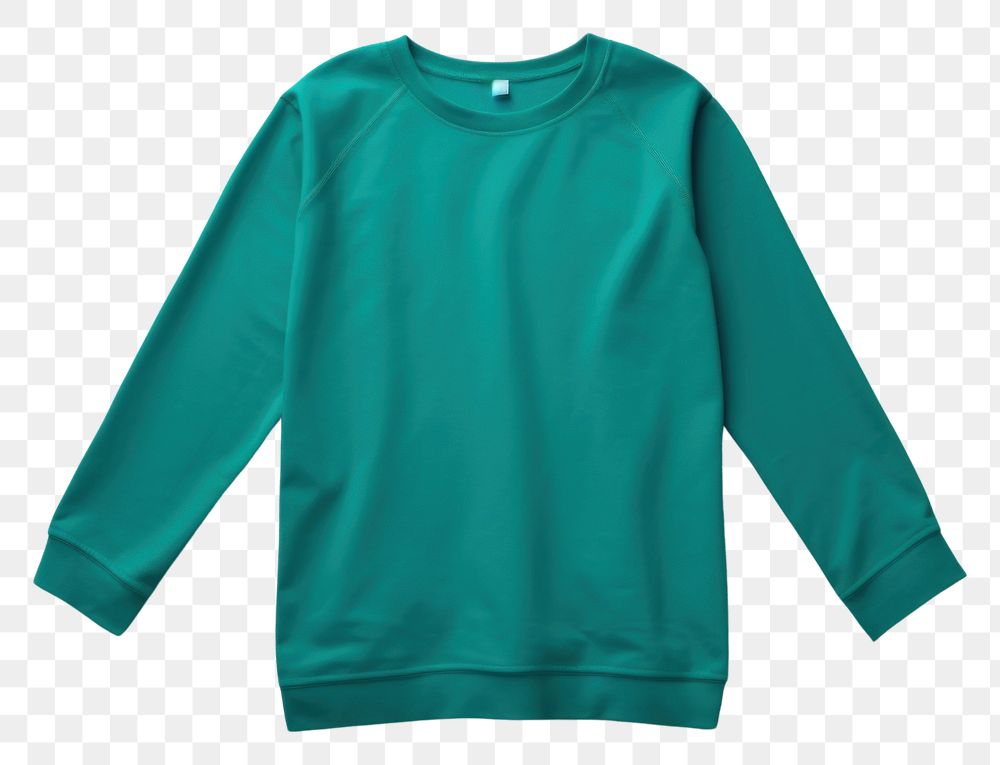 PNG Top with long raglan sleeves sweatshirt sweater coathanger.