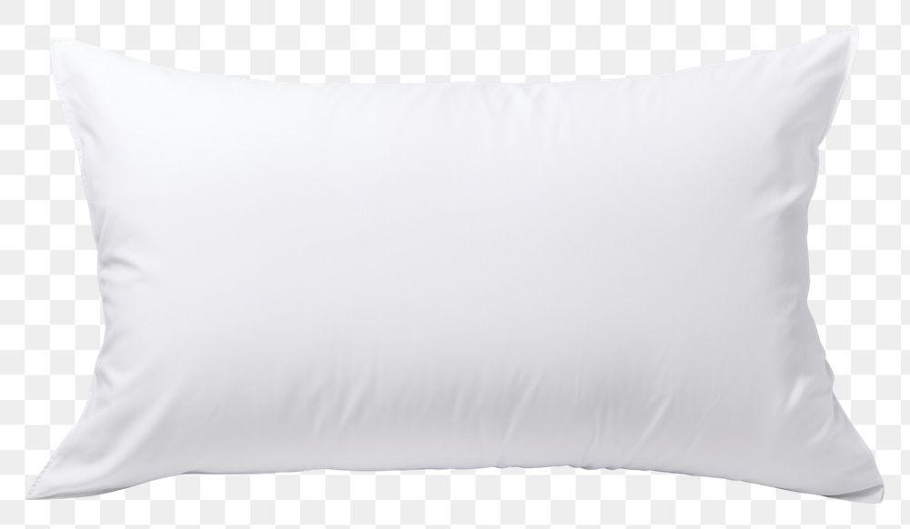 PNG Pet pillow seat mockup white cushion white background.