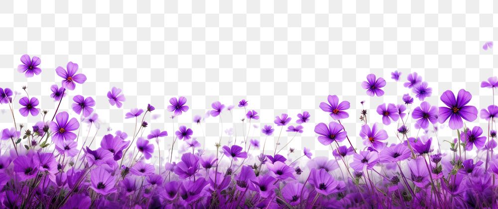 PNG Purple flower field nature backgrounds lavender.