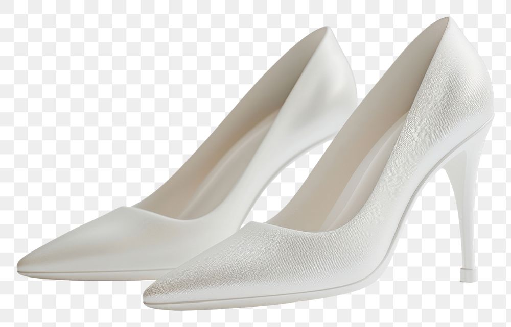 PNG Pumps shoe mockup footwear white simplicity.