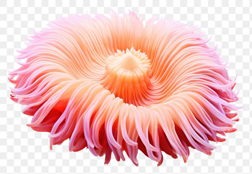 PNG Heteractis magnifica sea anemone plant white background invertebrate.
