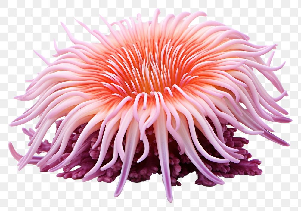 PNG Sea anemone nature flower plant.
