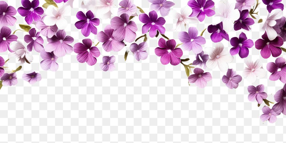 PNG Primrose floral border backgrounds blossom flower.