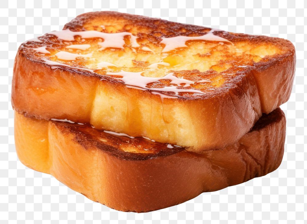 PNG French toast bread food white background.