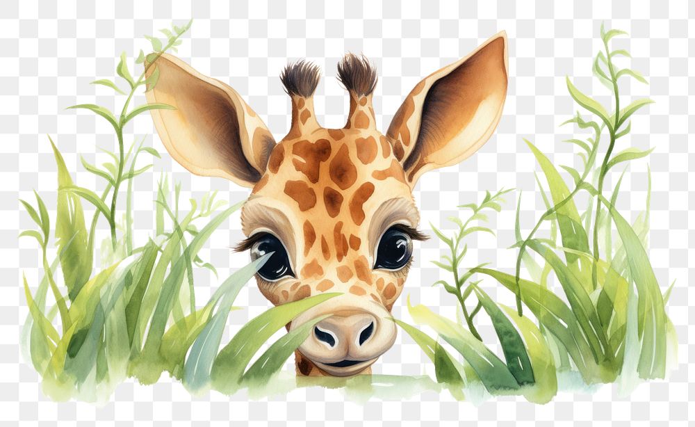 PNG Wildlife giraffe animal mammal.