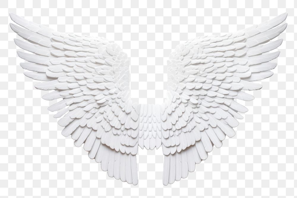PNG Angel wings bricks toy white bird white background.
