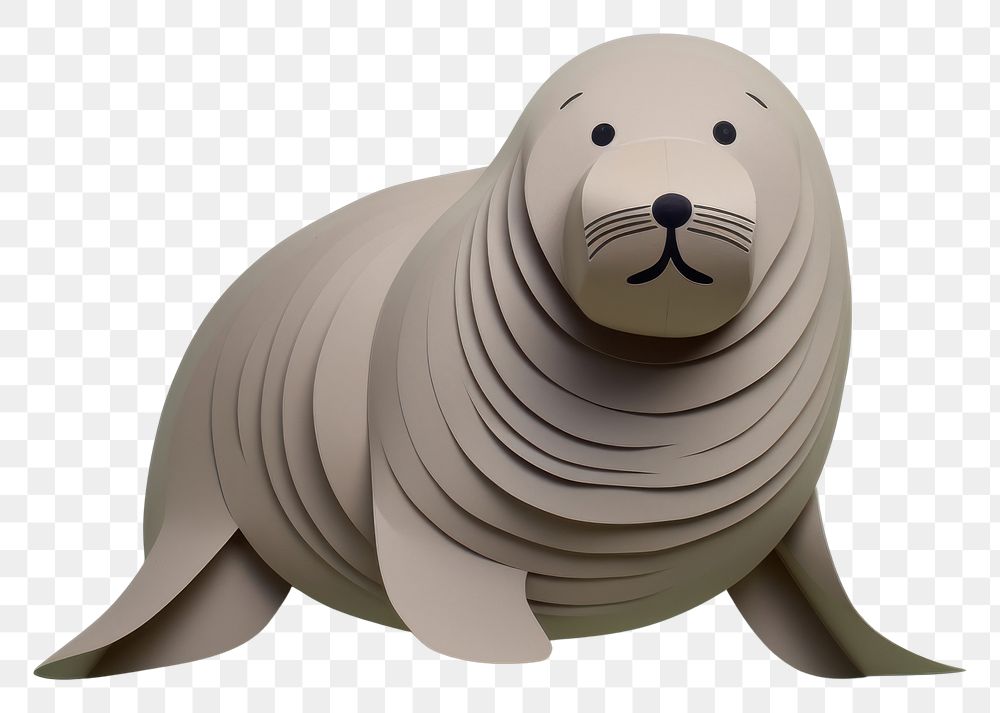 PNG Walrus animal mammal seal.