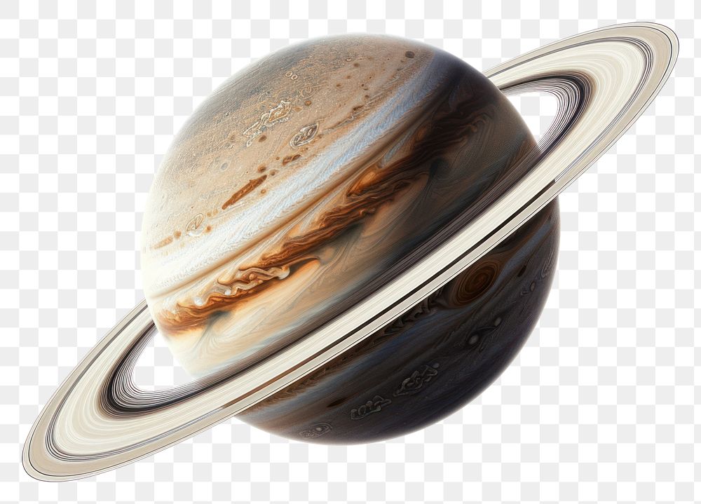 PNG Saturn planet space white background