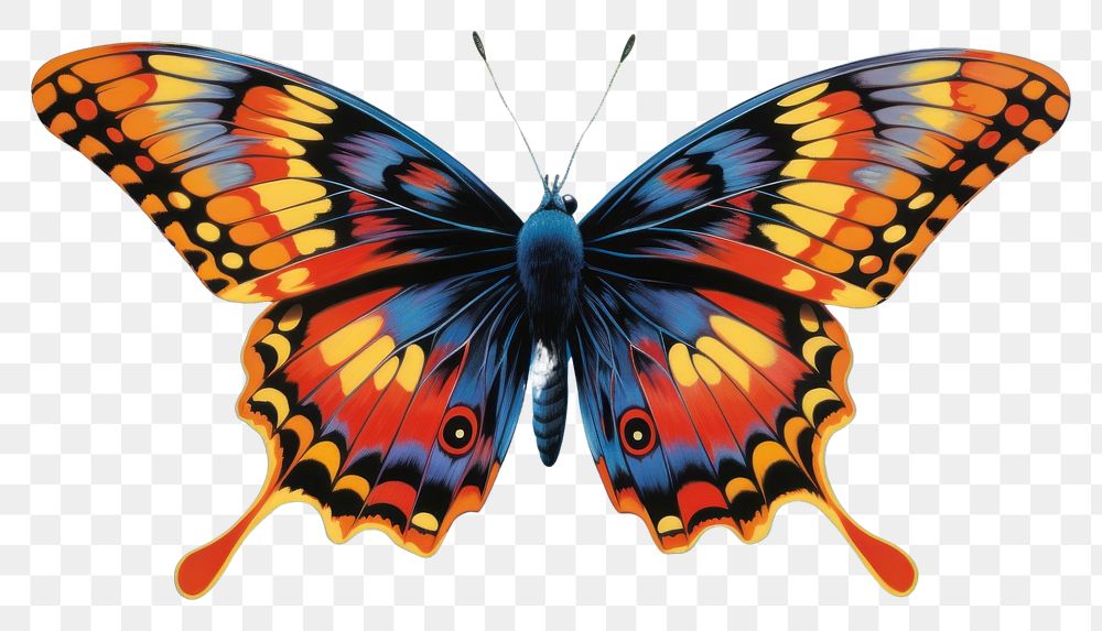 PNG Butterfly animal insect bright.