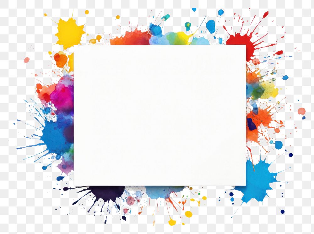 PNG Pop colorful backgrounds paper frame.