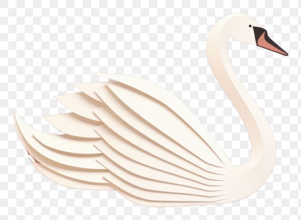 PNG Swan animal bird art.