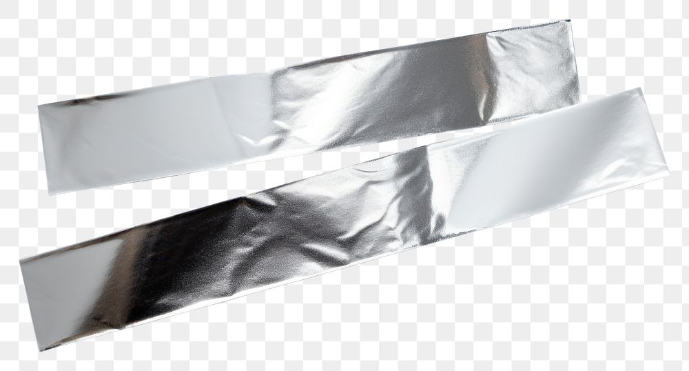 PNG Glossy platinum foil adhesive strip blade white background aluminium.