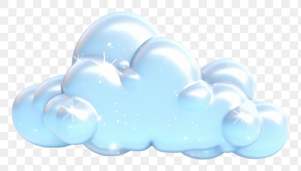 PNG A cloud white blue white background.
