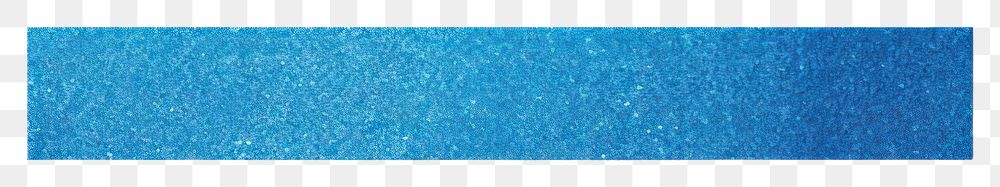 PNG Blue glitter paper adhesive strip white background accessories turquoise.