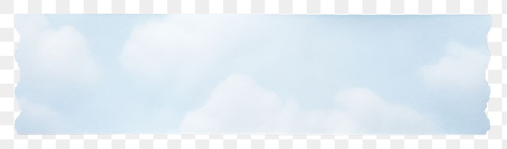 PNG Cloud paper adhesive strip white white background rectangle.