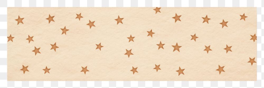 PNG Star pattern paper adhesive strip rectangle white background person.