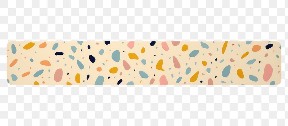 PNG Terrazzo pattern adhesive strip accessories accessory yellow.