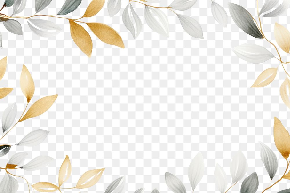PNG  Eucalyptus border frame backgrounds pattern abstract.