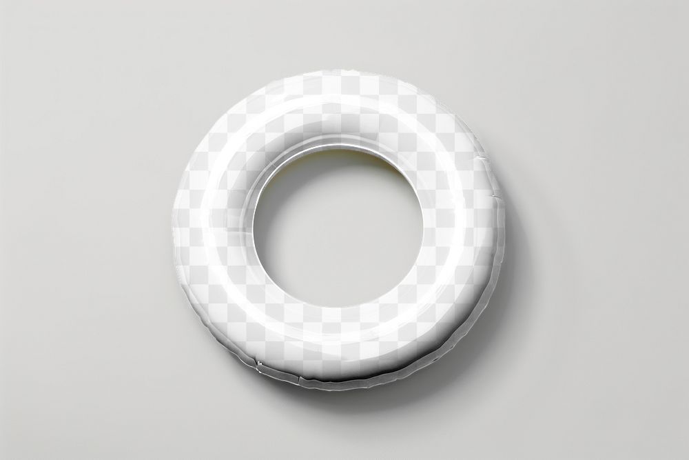 Swim ring png product mockup, transparent design