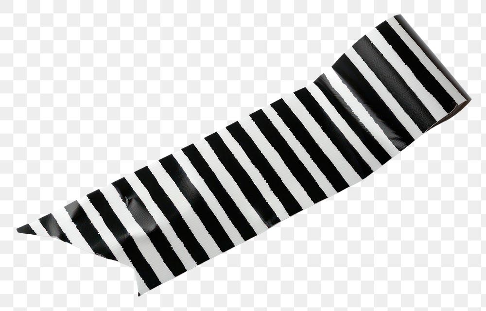 PNG Accessory striped pattern black.