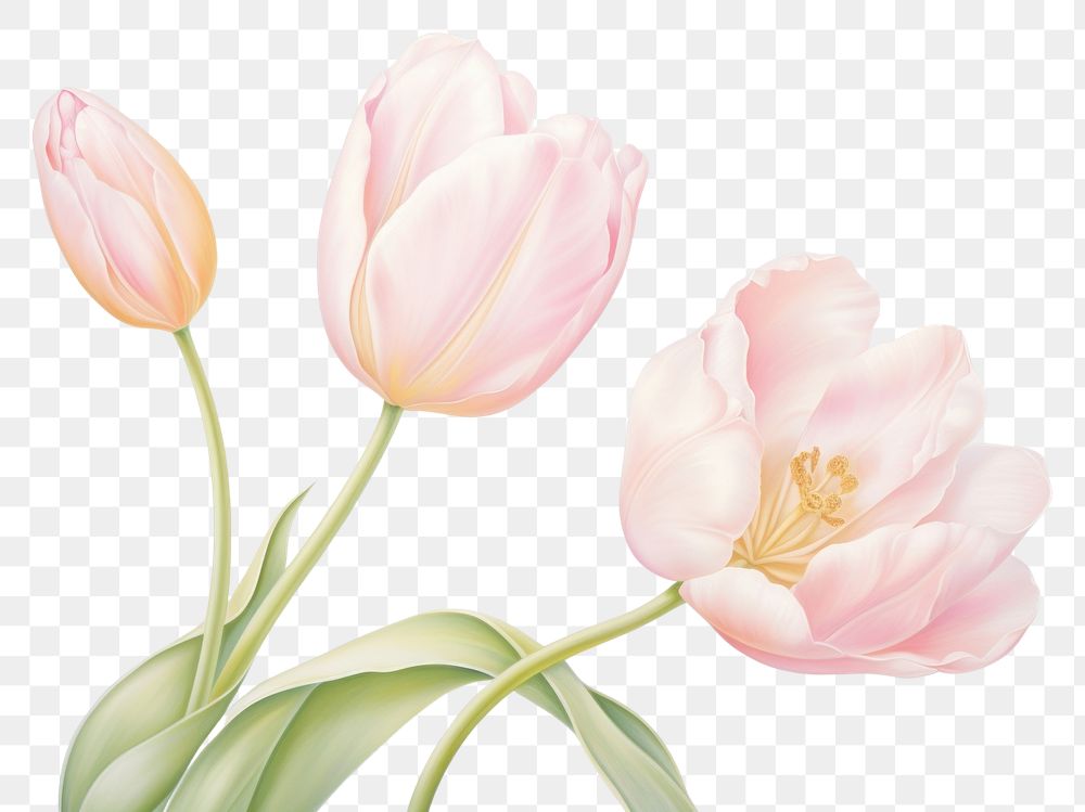 PNG Blossom flower petal tulip.