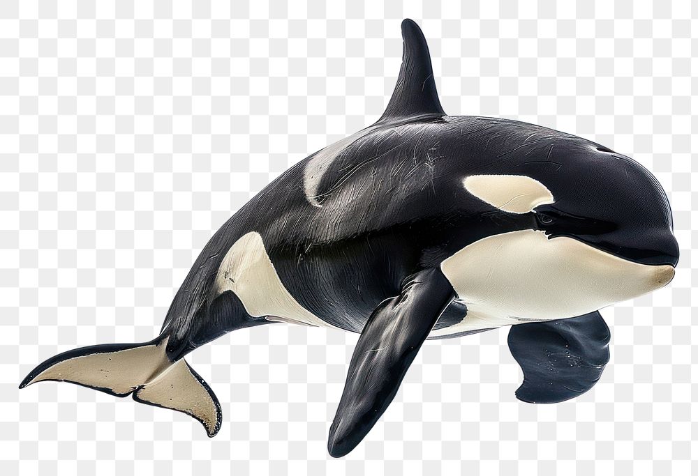 PNG  Orca animal mammal whale.