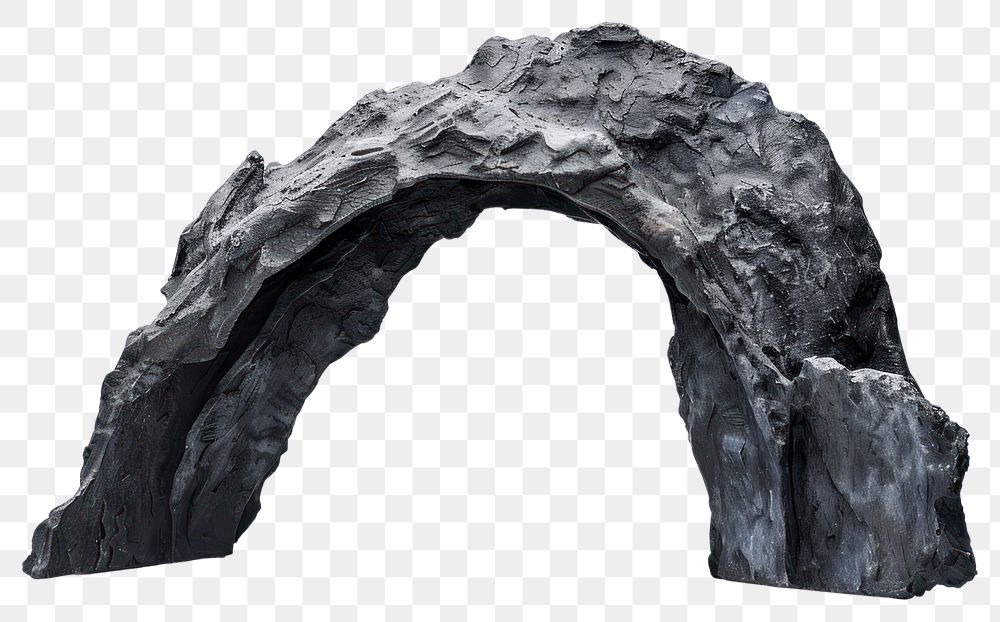 PNG  Rampart arch rock white background architecture.