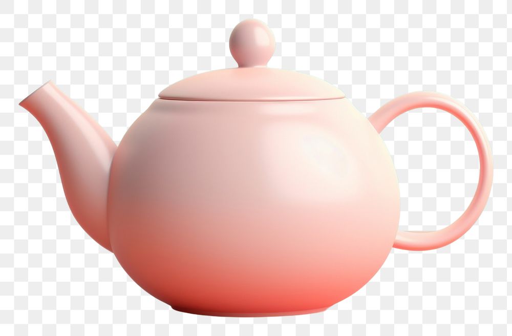 PNG Teapot refreshment porcelain tableware.