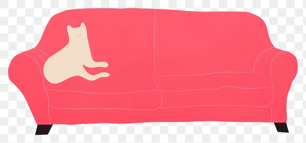 PNG Sofa furniture comfortable creativity.