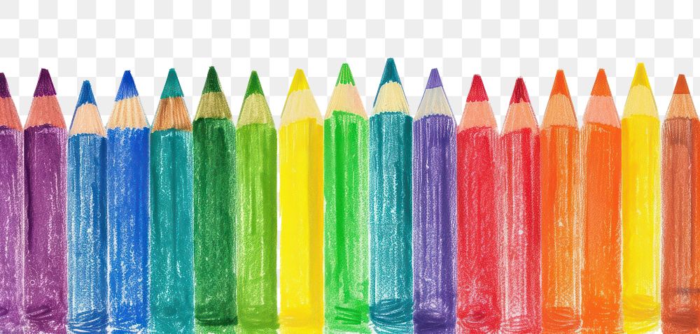 PNG Crayon backgrounds pencil order