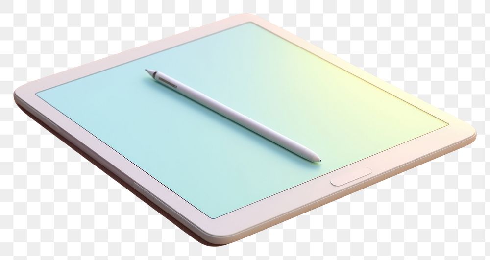 PNG Tablet with pen electronics technology rectangle.