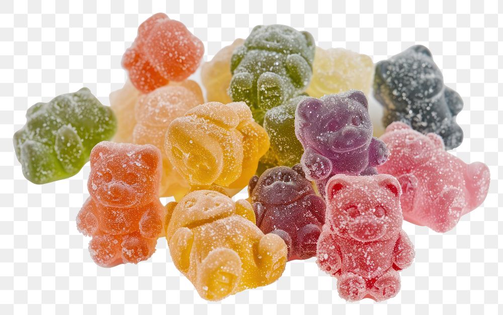 PNG  Gummy candies confectionery candy food.