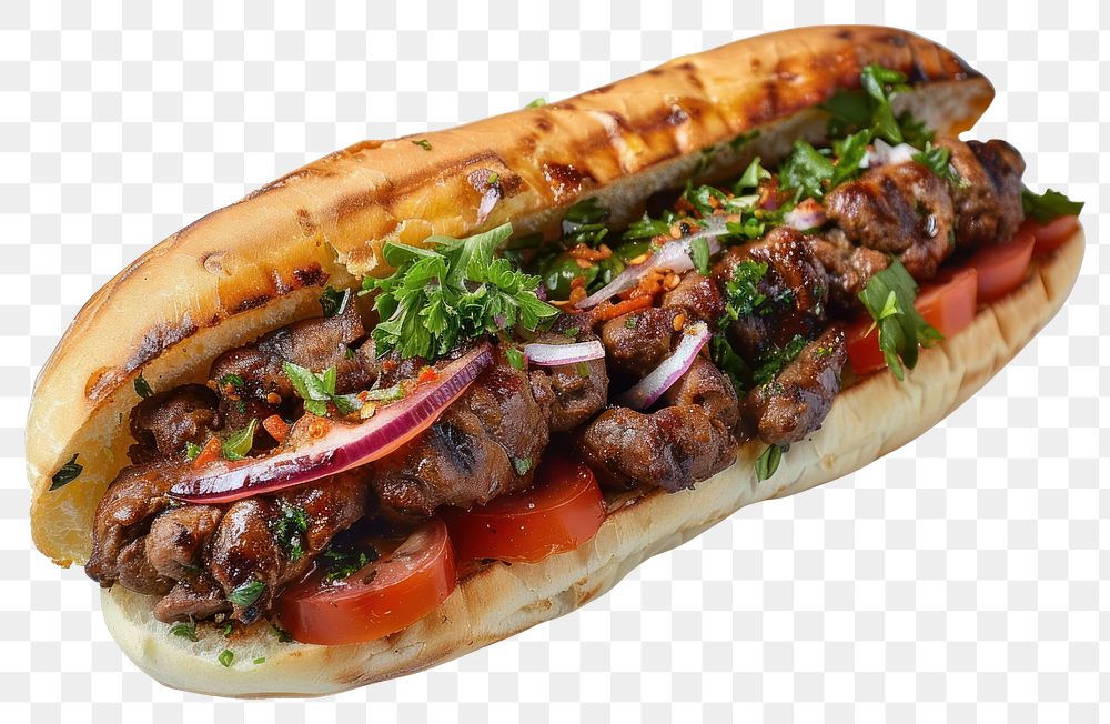 PNG Look delicious juisy kebab sandwich meat food vegetable.
