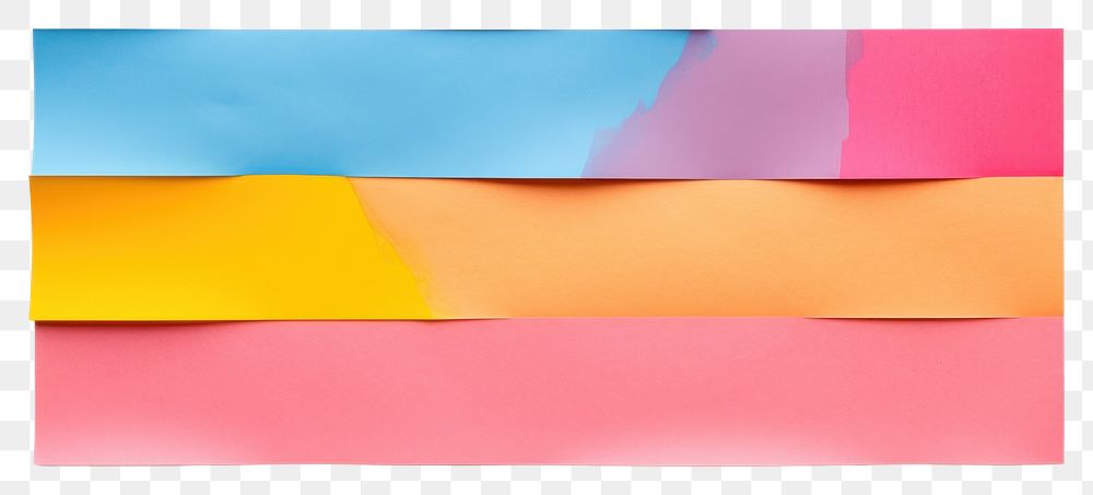 PNG Colorful adhesive strip paper white background creativity.