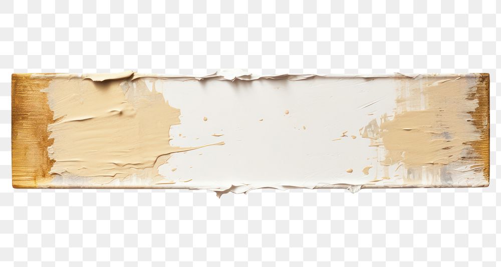PNG Brush adhesive strip white wood white background.