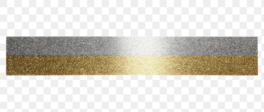 PNG Gold and sliver line pattern glitter adhesive strip white background rectangle aluminium.