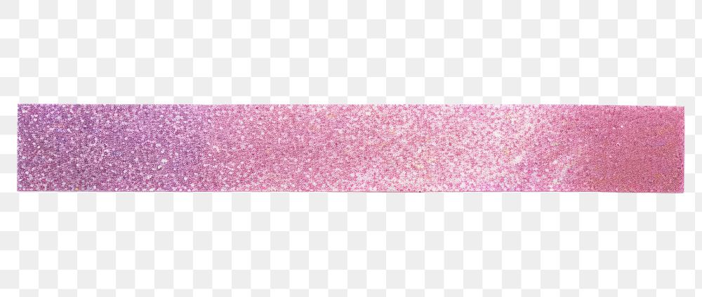 PNG Glitter adhesive strip white background rectangle lavender.