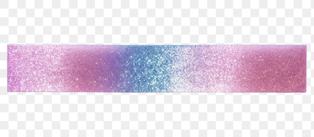 PNG Glitter adhesive strip white background rectangle lavender.