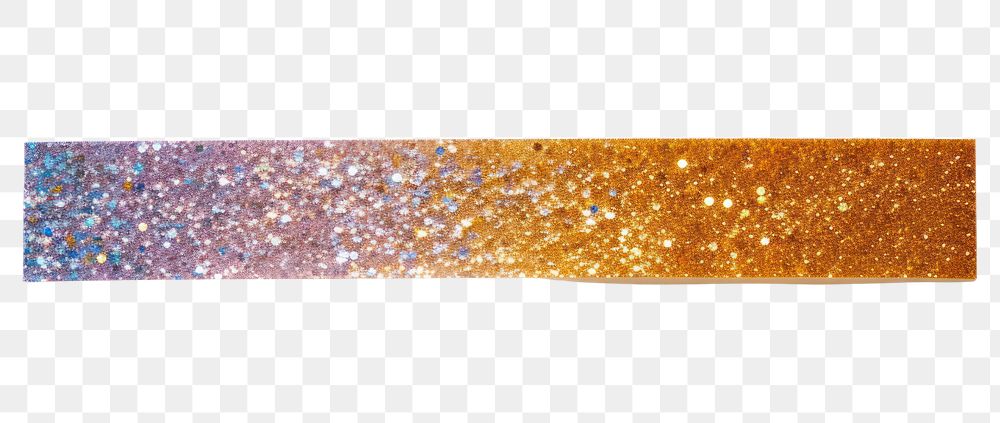 PNG Glitter adhesive strip white background bling-bling accessories.