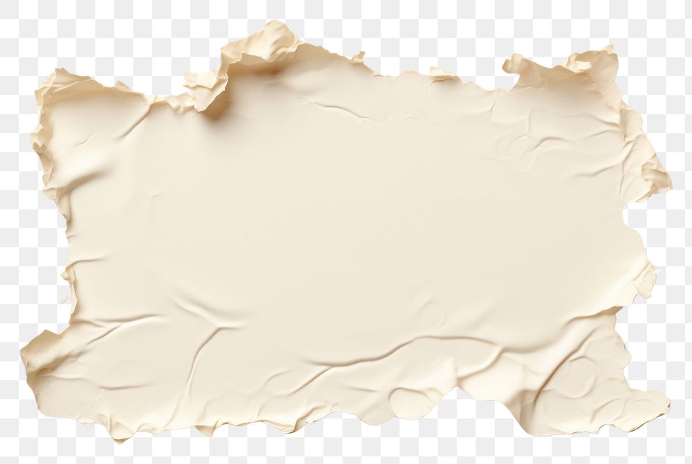 PNG Ripped cream paper backgrounds white white background.