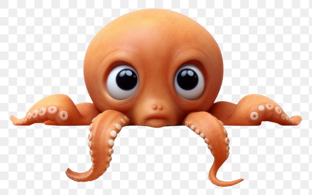 PNG Octopus animal toy invertebrate.
