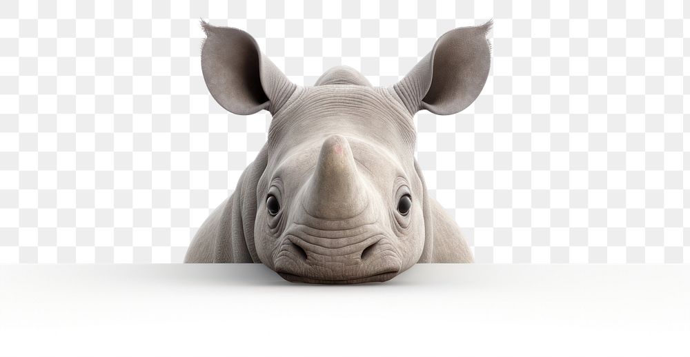 PNG Wildlife animal mammal rhinoceros.