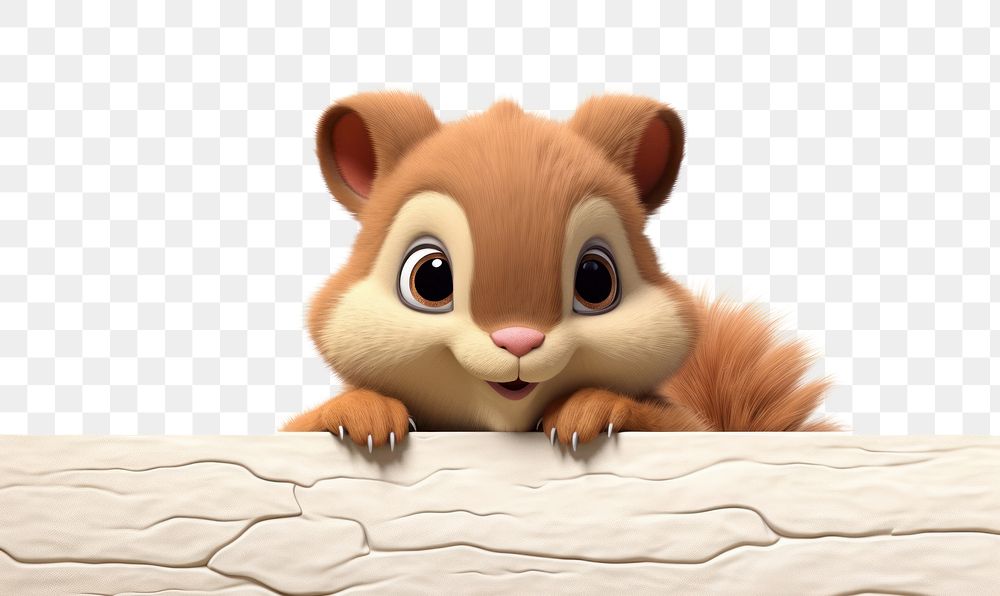 PNG Cartoon mammal animal squirrel