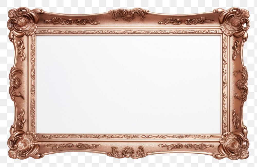 PNG Clear plastic frame vintage rectangle white background architecture.