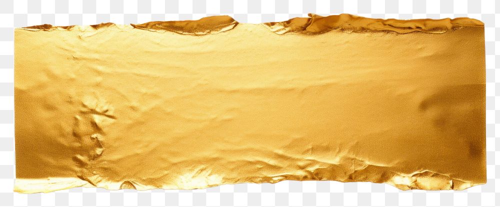 PNG  Gold adhesive strip white background rectangle aluminium