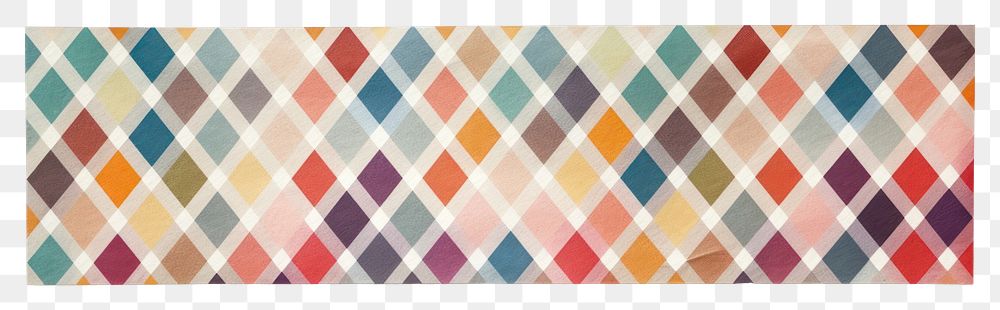 PNG  Geometric pattern adhesive strip white background rectangle textile.